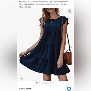 Navy Dress